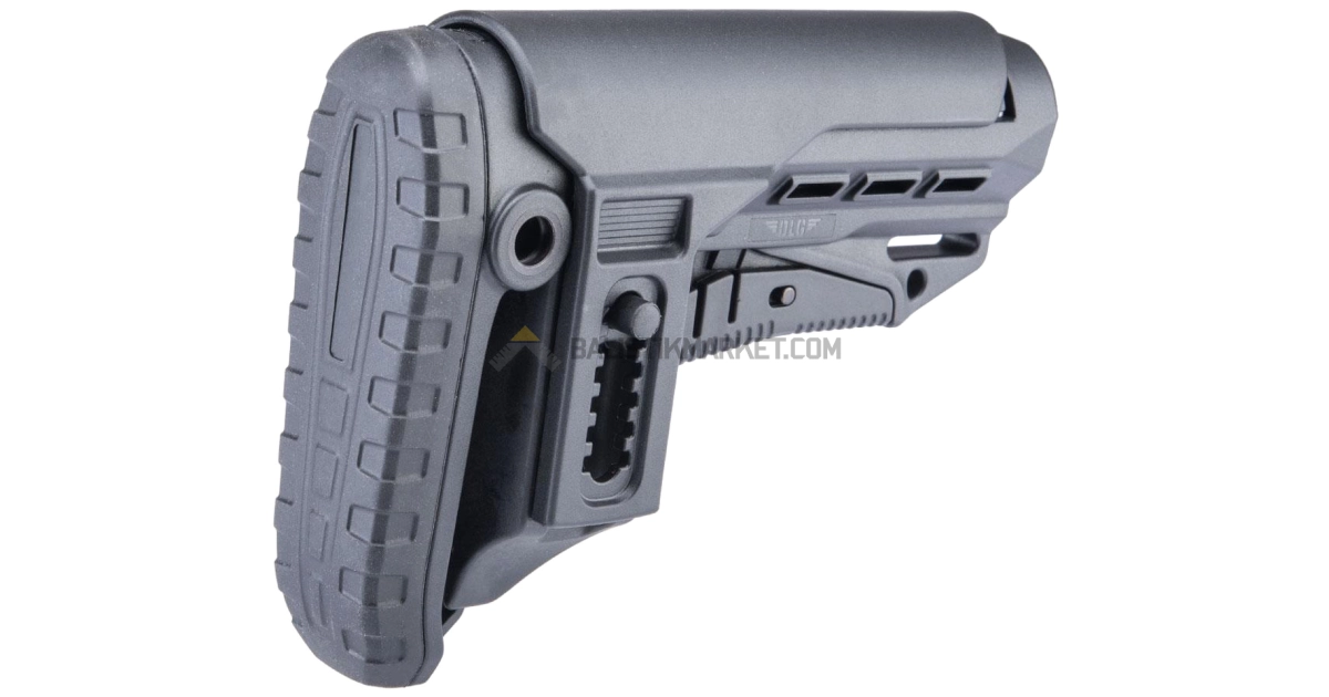 Dlg Tactical TBS Compact PCP Yanak Aparatlı Dipçik (Siyah)