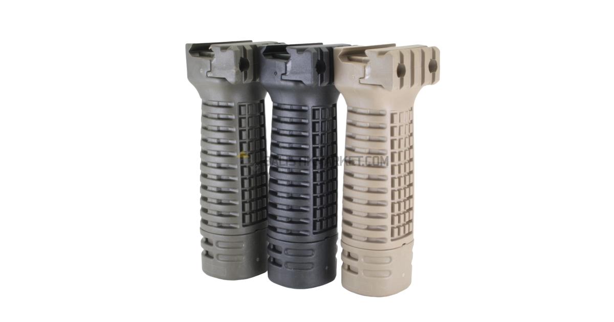 Dlg Tactical UTILITY Foregrip Dikey Tutamak Uzun (Siyah)
