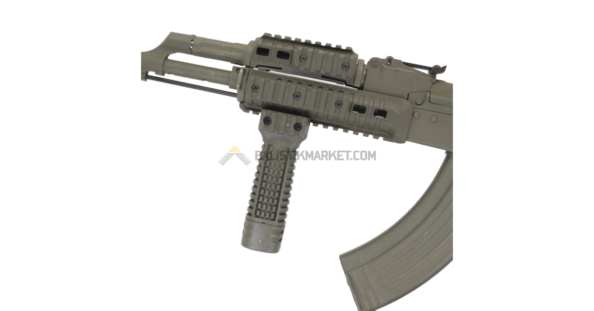 Dlg Tactical UTILITY Foregrip Dikey Tutamak Uzun (Siyah)