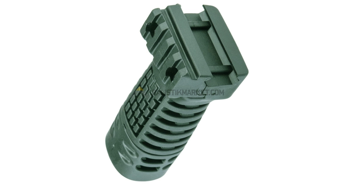 Dlg Tactical UTILITY Foregrip Dikey Tutamak Orta (Yeşil)