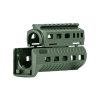 Dlg Tactical AKSU Polimer M-LOK El Kundağı (Yeşil)