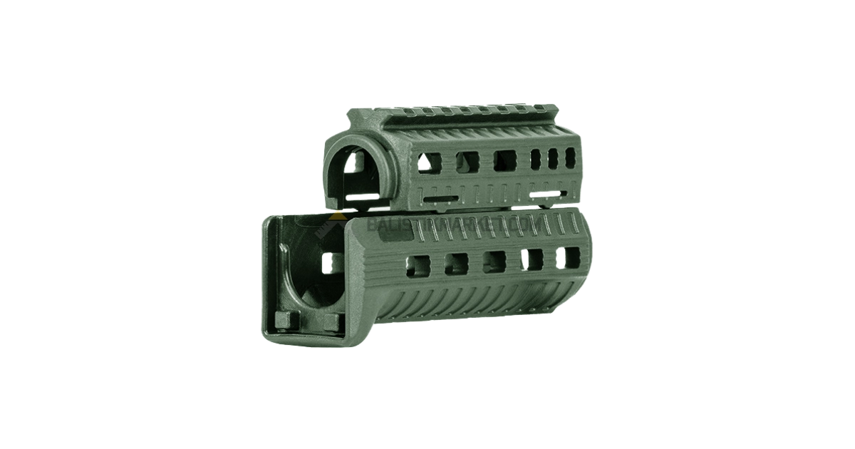 Dlg Tactical AKSU Polimer M-LOK El Kundağı (Yeşil)
