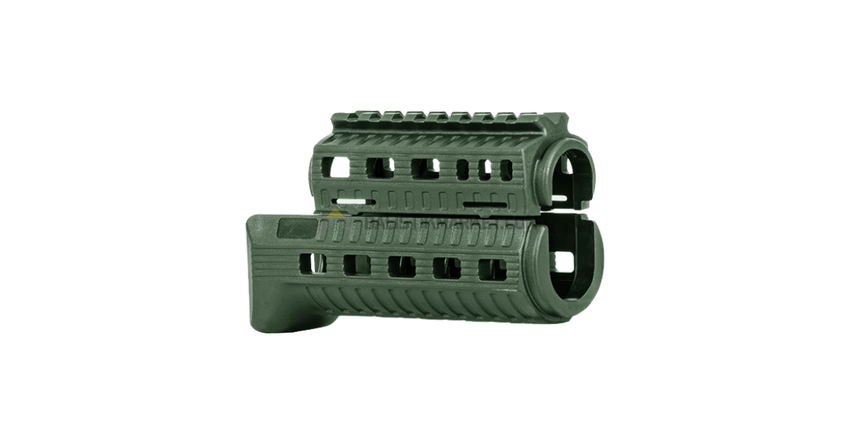 Dlg Tactical AKSU Polimer M-LOK El Kundağı (Yeşil)