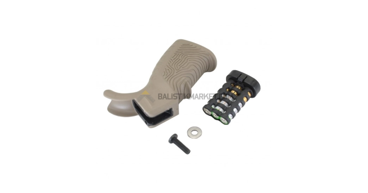 Dlg Tactical AR15/M4 FPT Kauçuk Beavertail Kabza (Yeşil)
