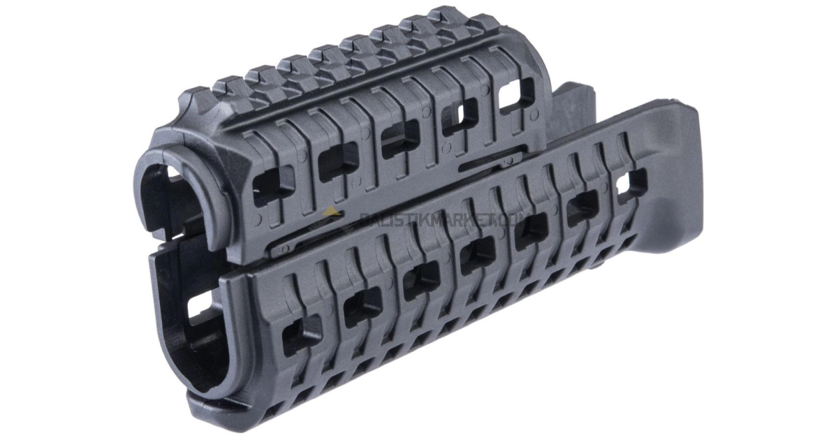 Dlg Tactical AK47/74 Polimer M-LOK El Kundağı (Siyah)