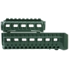 Dlg Tactical AK47/74 Polimer M-LOK El Kundağı (Yeşil)