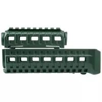 Dlg Tactical AK47/74 Polimer M-LOK El Kundağı (Yeşil)