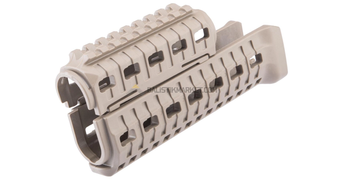 Dlg Tactical AK47/74 Polimer M-LOK El Kundağı (Tan)