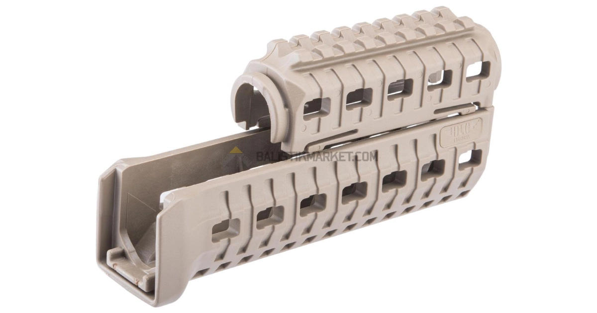 Dlg Tactical AK47/74 Polimer M-LOK El Kundağı (Tan)