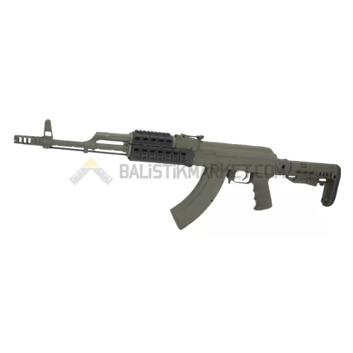 Dlg Tactical AK47/74 Heat Shield Polimer M-LOK El Kundağı (Yeşil)