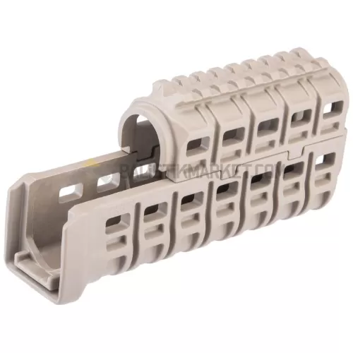 Dlg Tactical AK47/74 Heat Shield Polimer M-LOK El Kundağı (Tan)