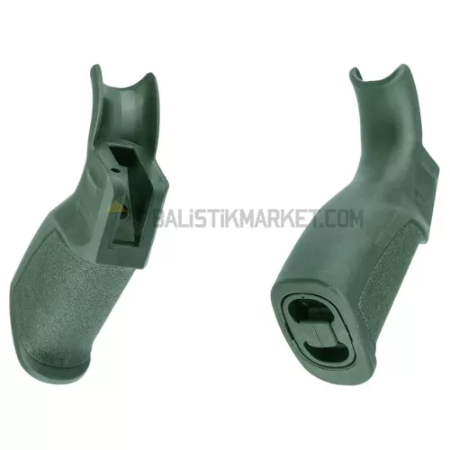 Dlg Tactical AR15/M4 Kauçuk Beavertail Kabza (Yeşil)