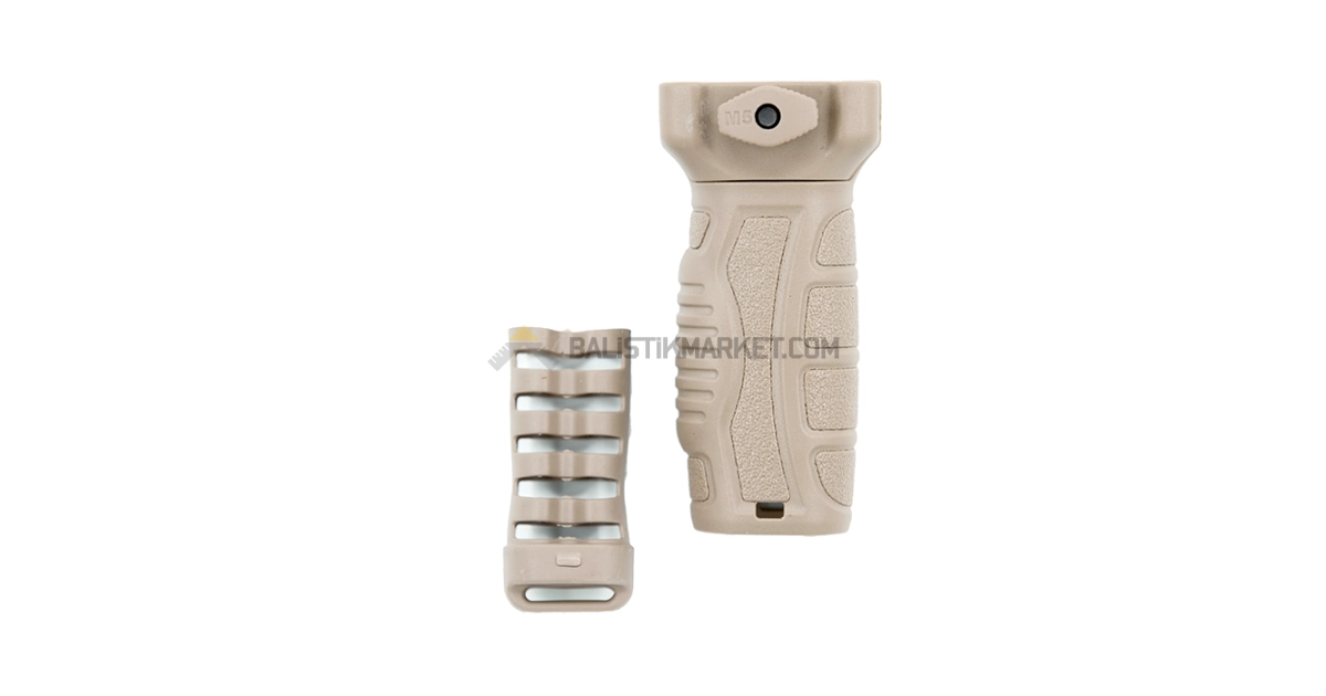 Dlg Tactical Picatinny Foregrip Dikey Polimer Tutamak (Tan)