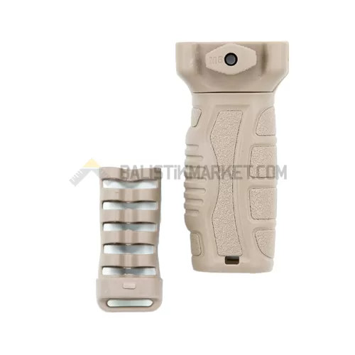 Dlg Tactical PICATINNY Foregrip Dikey Polimer Tutamak (Tan)