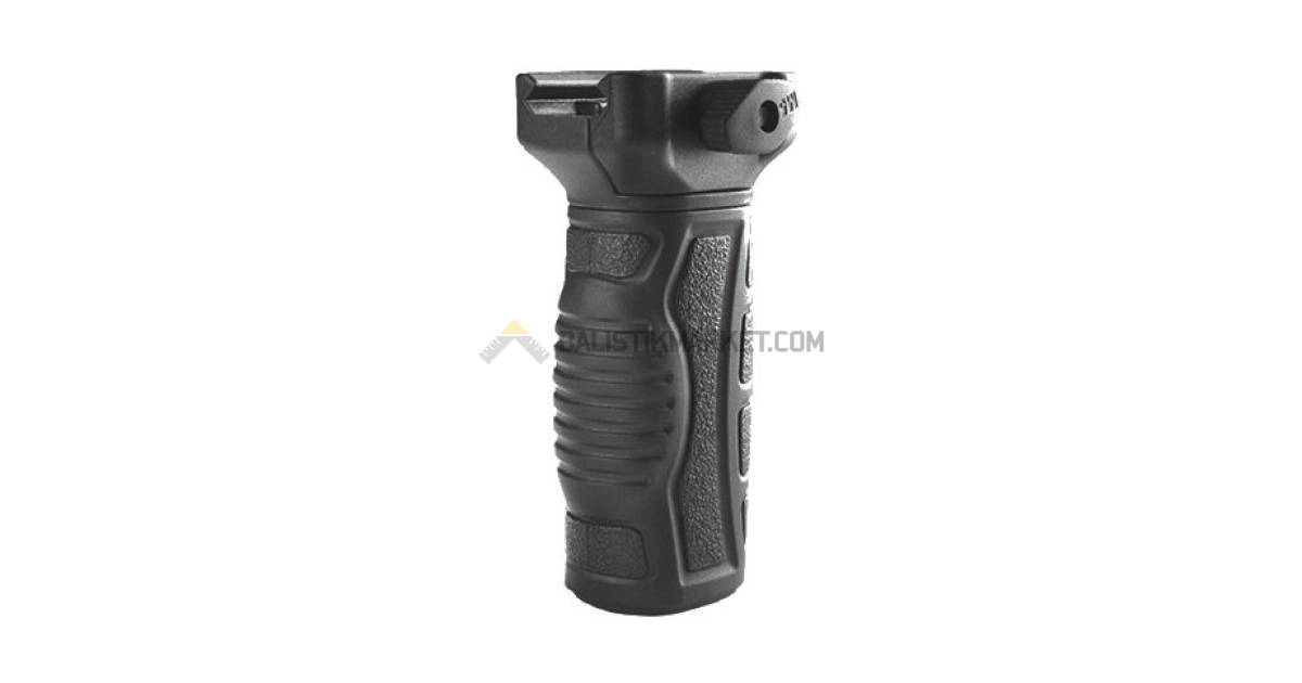 Dlg Tactical Picatinny Foregrip Dikey Kauçuk Tutamak (Siyah)