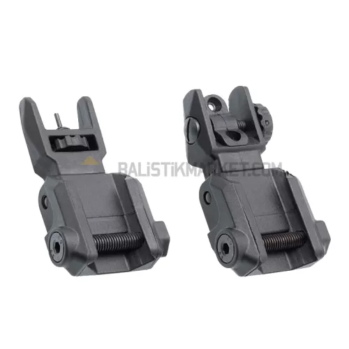 Dlg Tactical Polimer Düşük Katlanır Gez Arpacık Seti