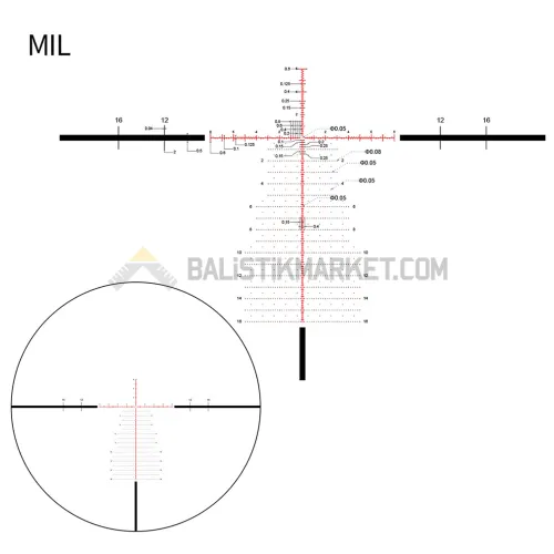DNT Optics TheOne 7-35x56 FFP TOR (MRAD) Tüfek Dürbünü