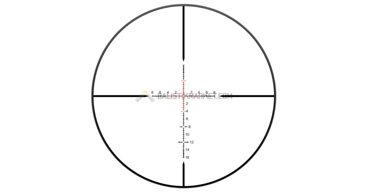 Discoveryopt HD 2-12x24 SFIR FFP (MRAD) Tüfek Dürbünü