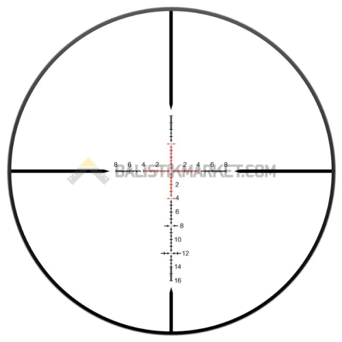 Discoveryopt HD 2-12x24 SFIR FFP (MRAD) Tüfek Dürbünü