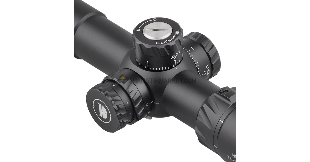 Discoveryopt HD 2-12x24 SFIR FFP (MRAD) Tüfek Dürbünü