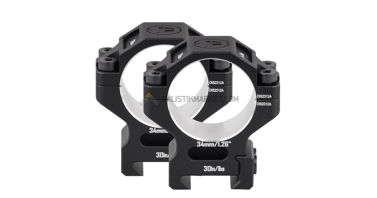 Discoveryopt Alüminyum 34mm 1.26 Tüfek Dürbün Ayağı