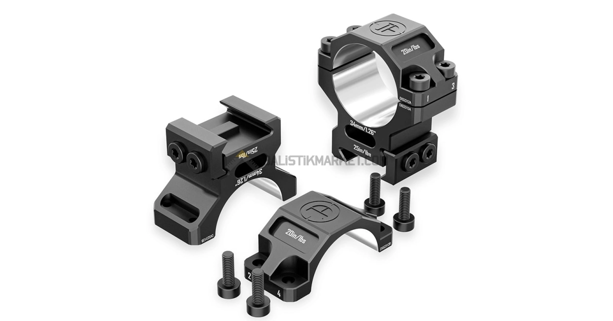Discoveryopt Alüminyum 34mm 1.26 Tüfek Dürbün Ayağı