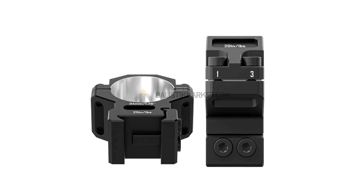 Discoveryopt Alüminyum 34mm 1.26 Tüfek Dürbün Ayağı