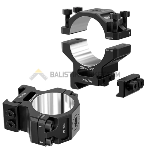 Discoveryopt Alüminyum 34mm 1.26 Tüfek Dürbün Ayağı