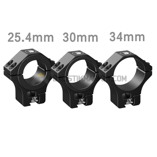 Discoveryopt Multi-Compatible 25.4mm/30mm/34mm Tubes 1.25" Tüfek Dürbün Ayağı