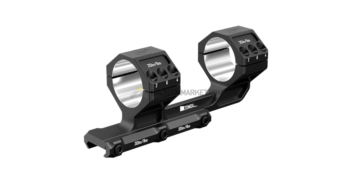 Discoveryopt Heavy Duty Cantilever 30mm 20 MOA Tek Parça Tüfek Dürbün Ayağı