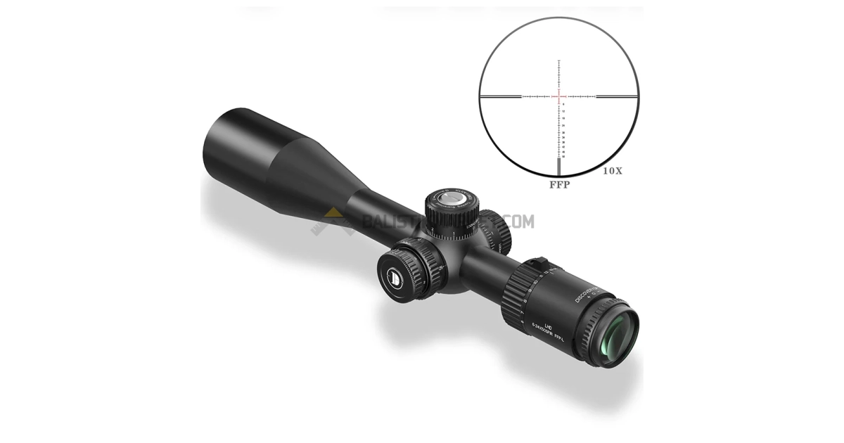 Discoveryopt LHD 6-24x50 SFIR FFP (MRAD) Tüfek Dürbünü