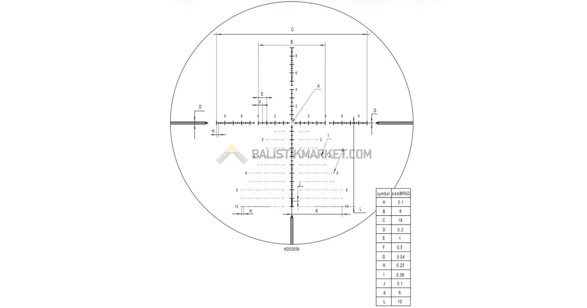 Discoveryopt HD Gen II 5-30x56 SFIR FFP (MRAD) Tüfek Dürbünü