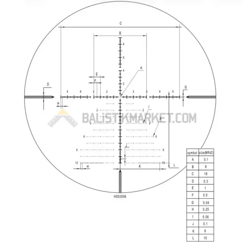 Discoveryopt HD Gen II 5-30x56 SFIR FFP (MRAD) Tüfek Dürbünü
