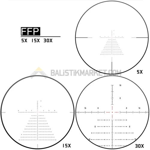 Discoveryopt HD Gen II 5-30x56 SFIR FFP (MRAD) Tüfek Dürbünü