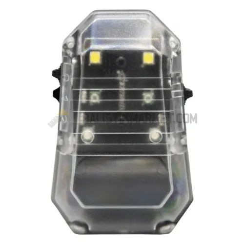 Earmor Opsmen F101 Miğfer Tipi IFF Taktik Sinyal ve Kurtarma Işığı (Siyah)