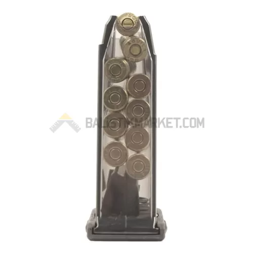 ETS Glock 26, 10 Kapasiteli Şeffaf Şarjör 