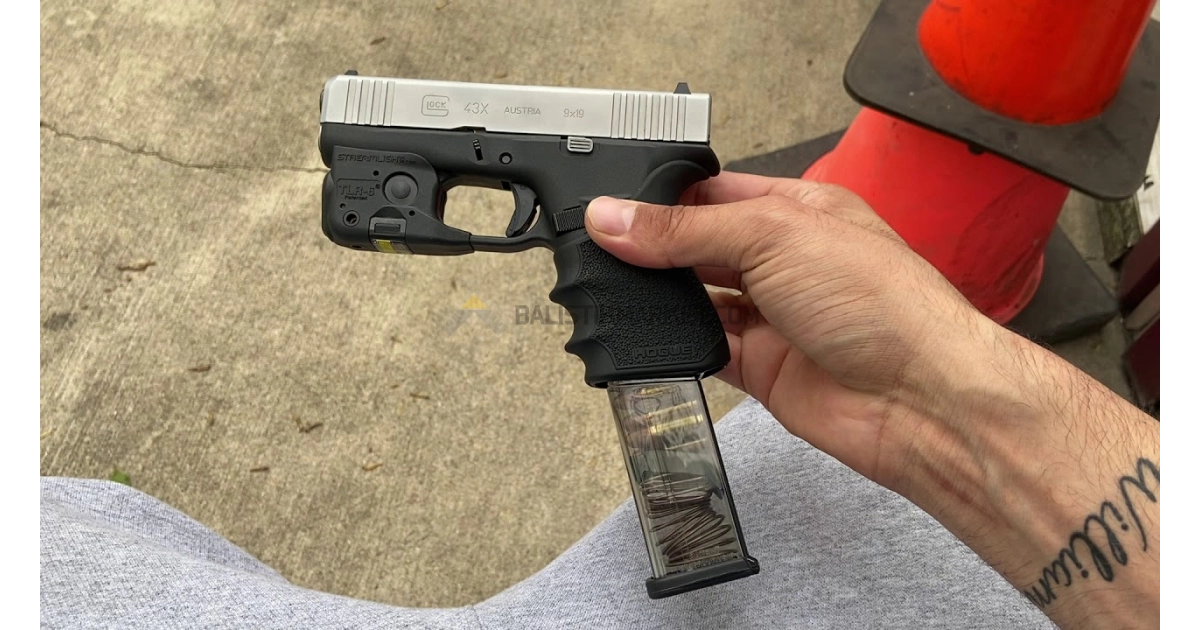 ETS Glock 43X/48, 19 Kapasiteli Şeffaf Şarjör