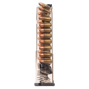 ETS Glock 43X/48, 19 Kapasiteli Şeffaf Şarjör 