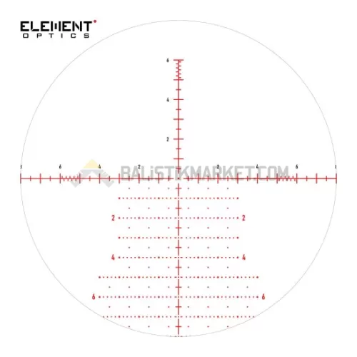 Element Optics Nexus 5-20x50 FFP APR-2D (MRAD) Tüfek Dürbünü