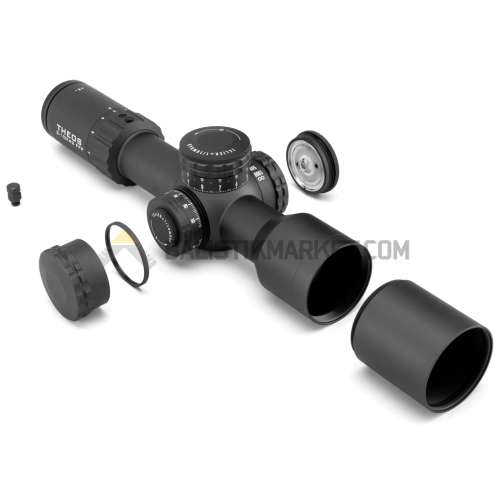 Element Optics Theos 2-10x42 FFP MPR-1C (MRAD) Tüfek Dürbünü (Siyah)