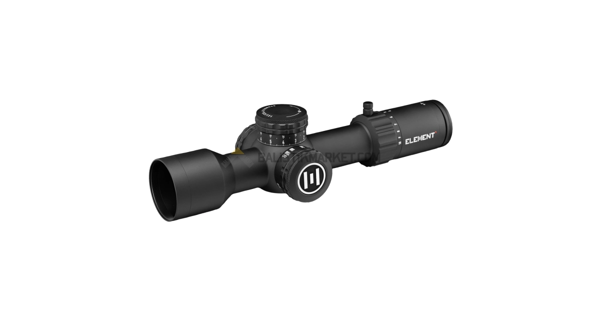 Element Optics Theos 2-10x42 FFP MPR-1C (MRAD) Tüfek Dürbünü (Siyah)