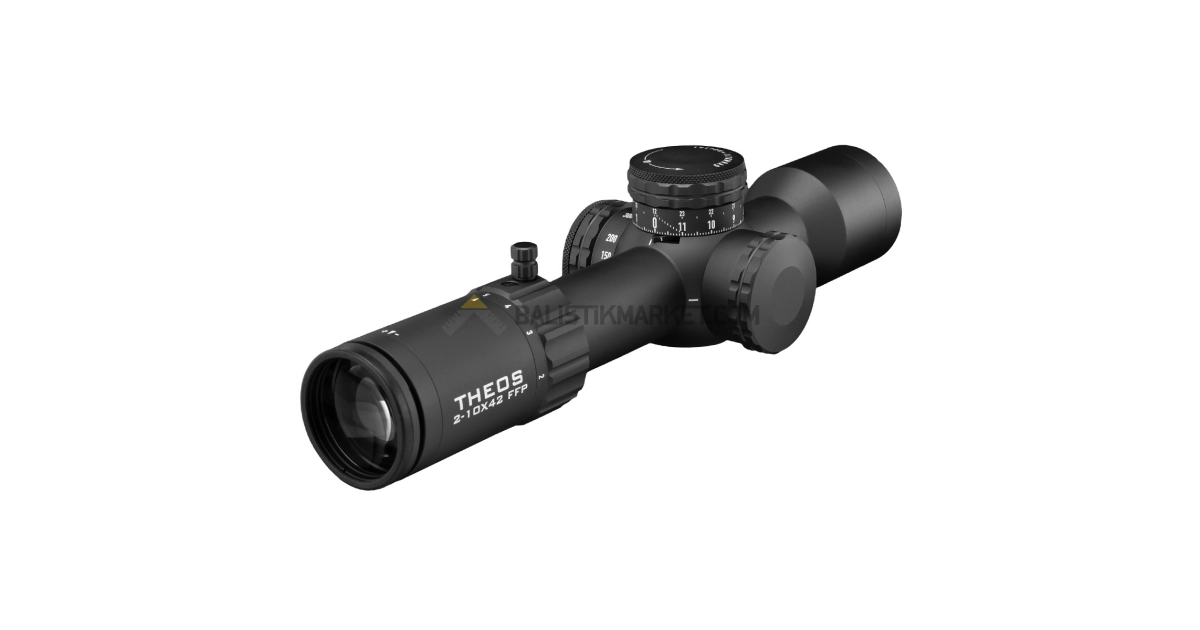 Element Optics Theos 2-10x42 FFP MPR-1C (MRAD) Tüfek Dürbünü (Siyah)