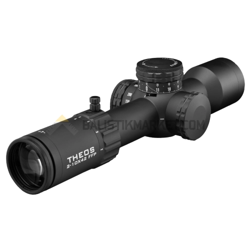 Element Optics Theos 2-10x42 FFP MPR-1C (MRAD) Tüfek Dürbünü (Siyah)