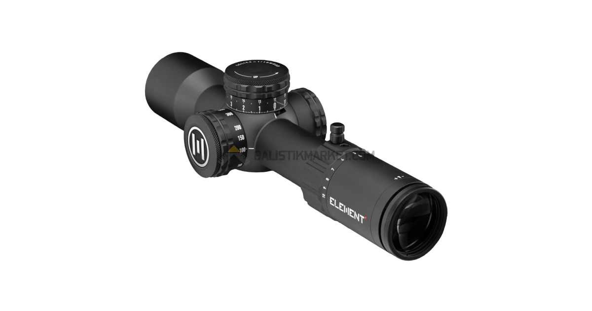 Element Optics Theos 2-10x42 FFP MPR-1C (MRAD) Tüfek Dürbünü (Siyah)