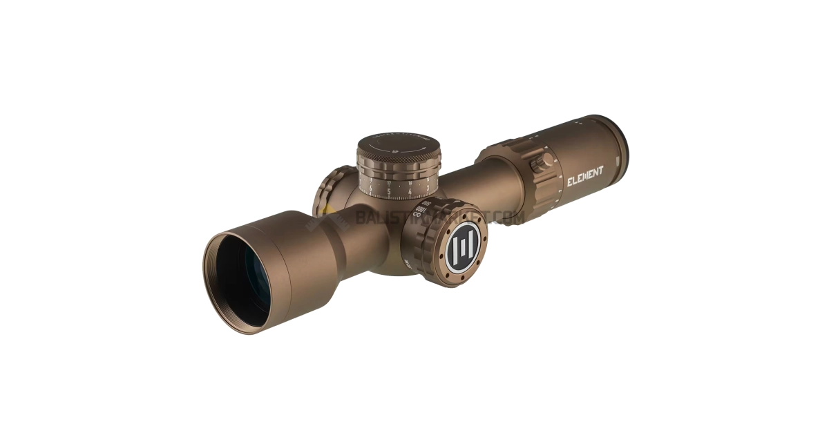 Element Optics Theos 2-10x42 FFP MPR-1C (MRAD) Tüfek Dürbünü (Flat Dark Earth)
