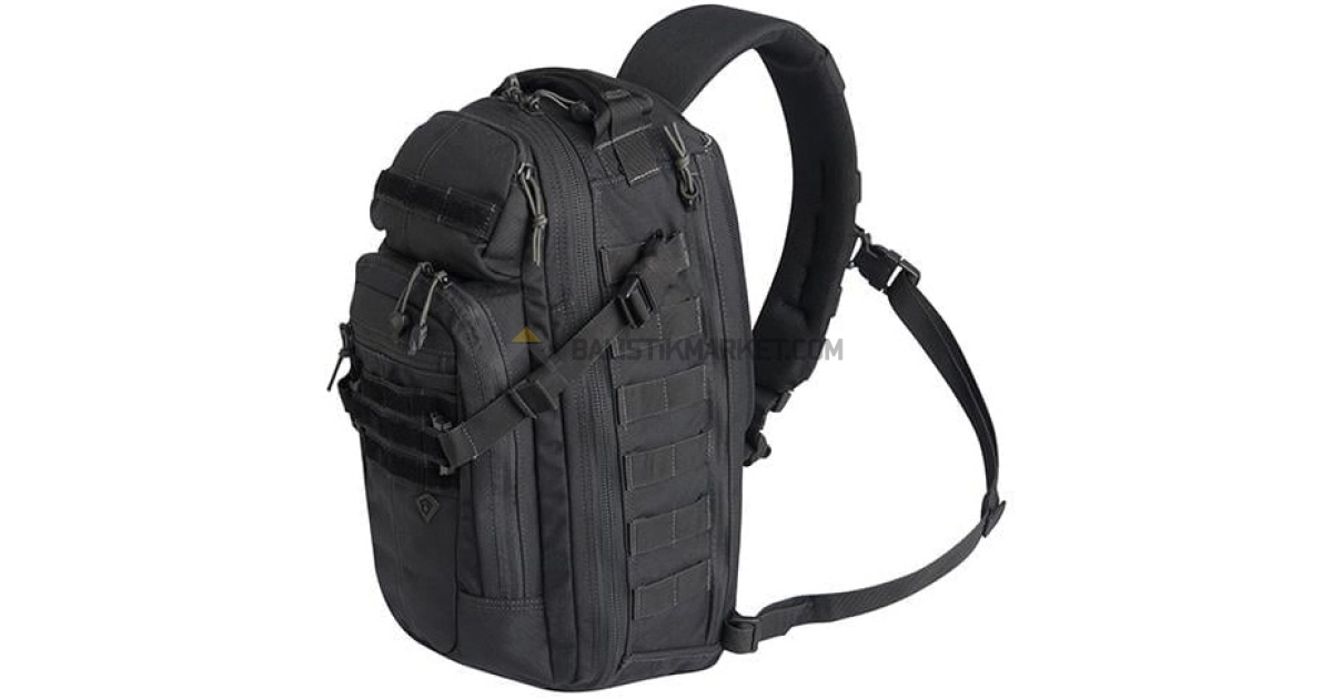 First Tactical Crosshatch Sling Çanta 19L (Siyah)