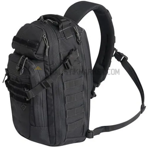 First Tactical Crosshatch Sling Çanta 19L (Siyah)