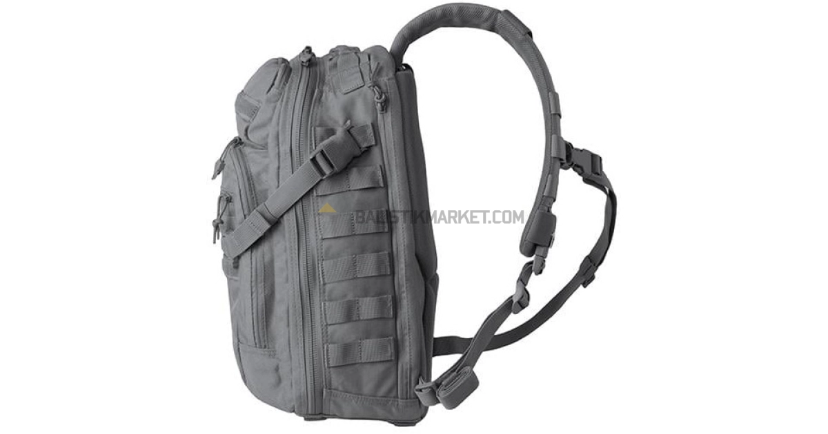 First Tactical Crosshatch Sling Çanta 19L  (Gri)