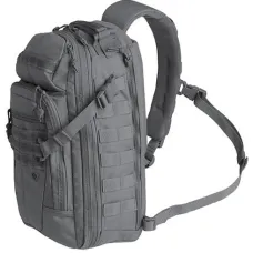First Tactical Crosshatch Sling Çanta 19L  (Gri)