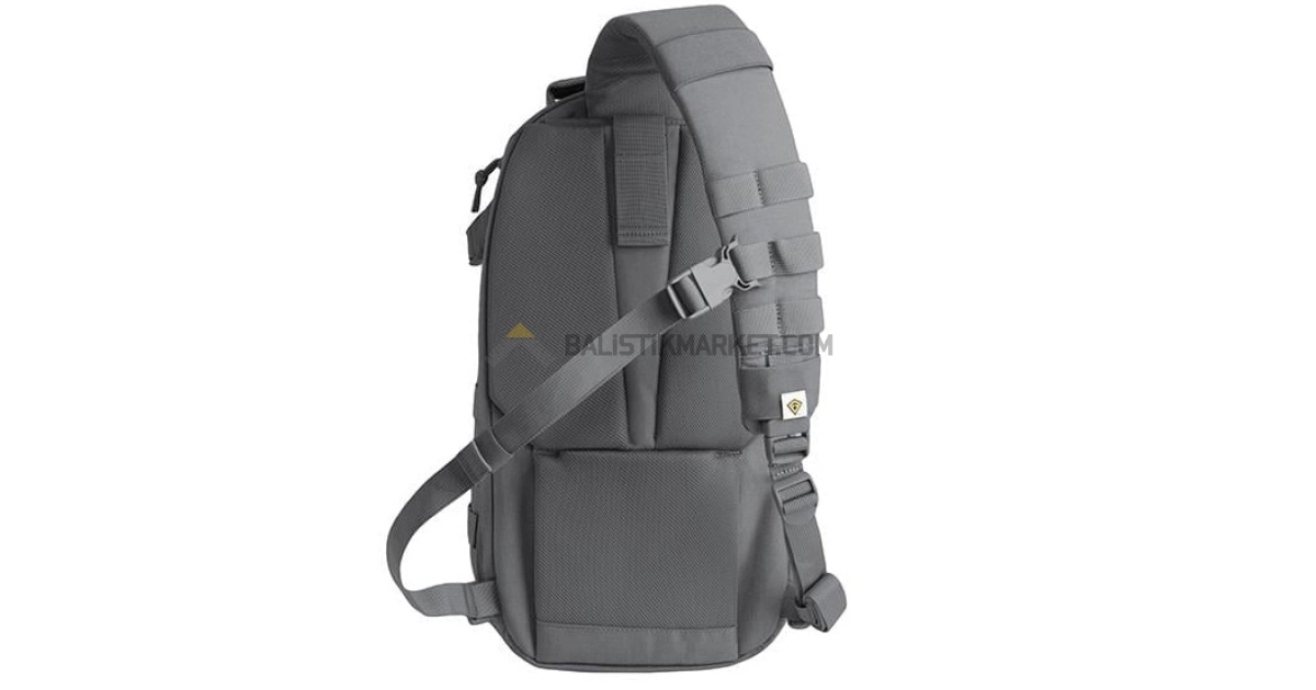 First Tactical Crosshatch Sling Çanta 19L  (Gri)